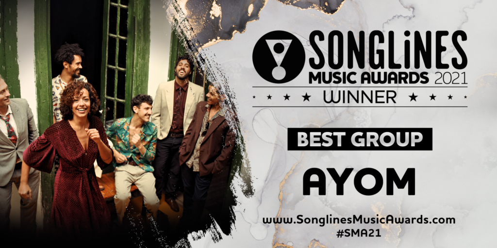 Songlines Best Group award goes to Ayom